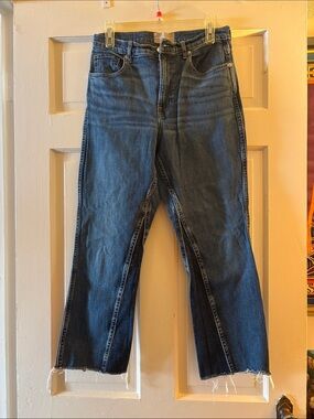 Everlane Cheeky Bootcut Mid-Blue Straight Jeans